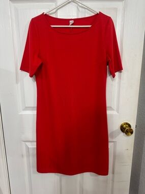 Old Navy Red Mini Sheath Dress